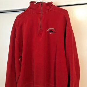 VIntage Tommy Bahama Quarter Zip Sweater Pullover